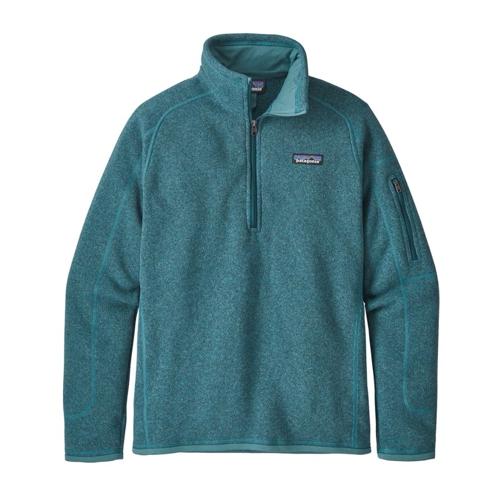 Patagonia Teal Better Sweater Quarter Zip